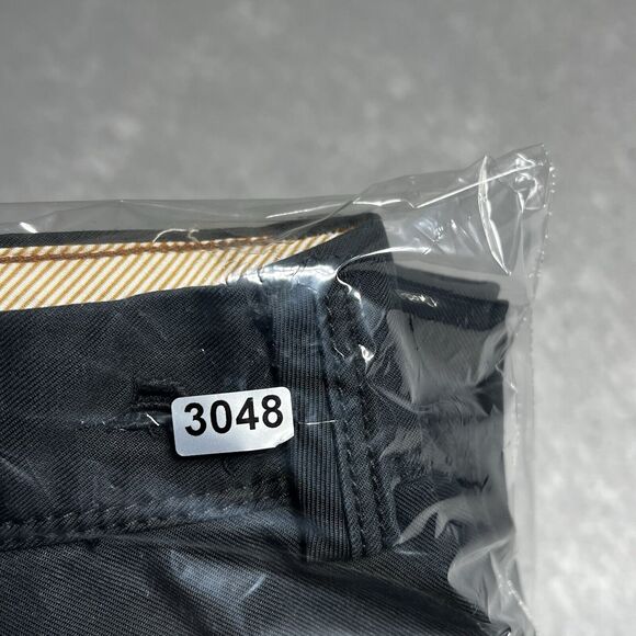 Tommy Bahama Shorts Mens Size 38 Black Solid Cotton Tencel Spandex Casual Chino - Picture 13 of 13